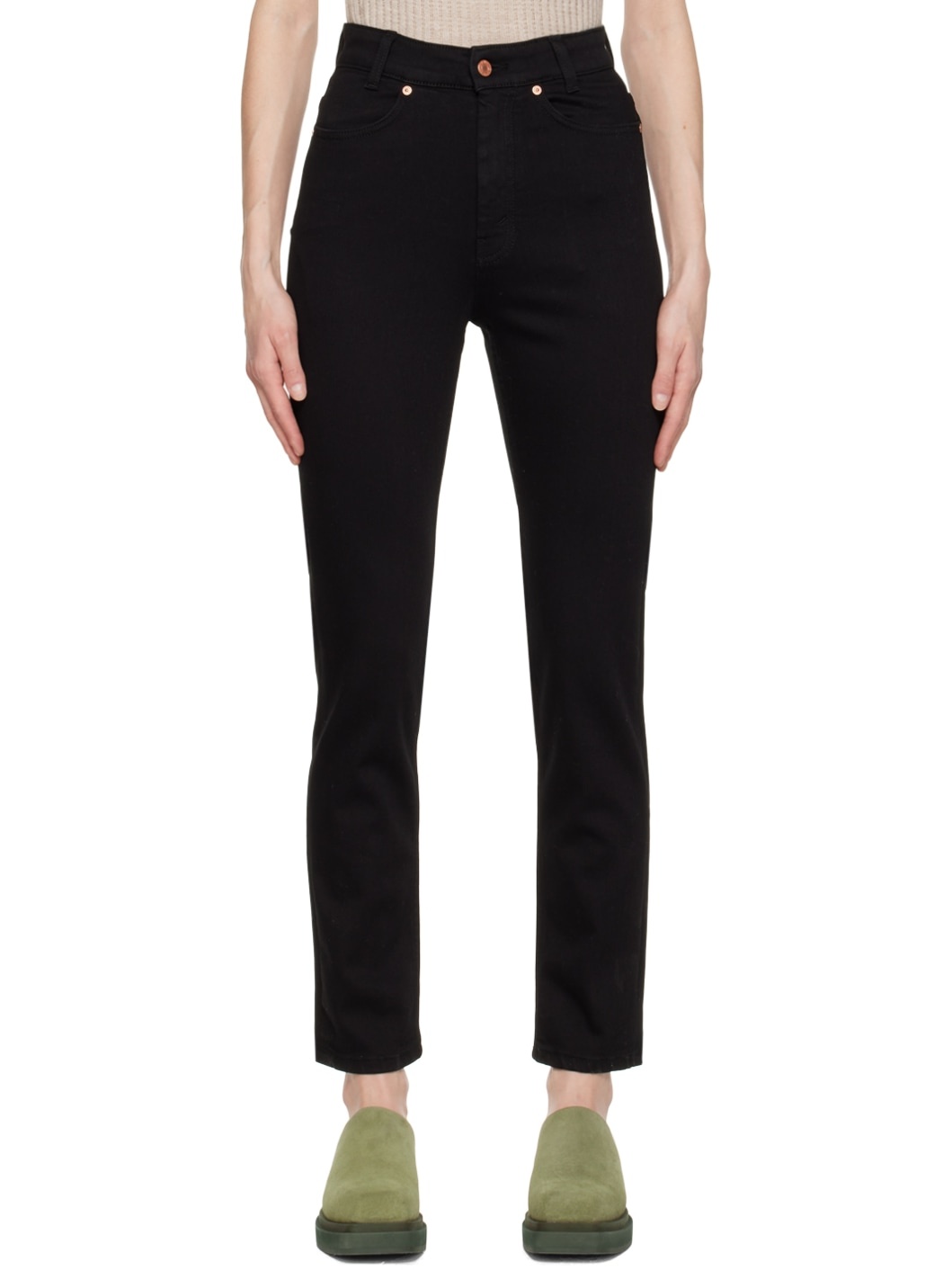 Black Signature Slim Jeans - 1