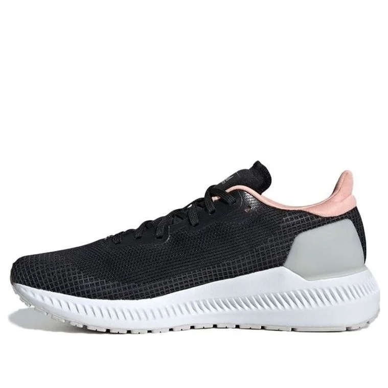 (WMNS) adidas Solar Blaze 'Black White Pink' EF0817 - 1
