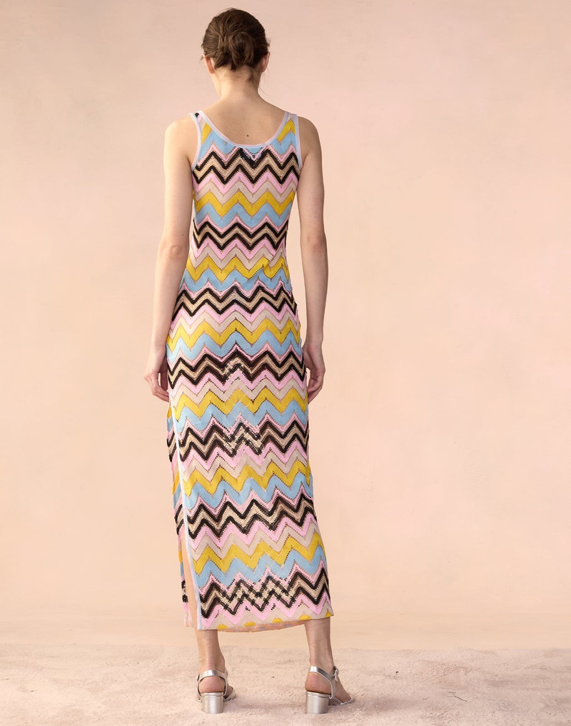 Zigzag Knit Dress 5
