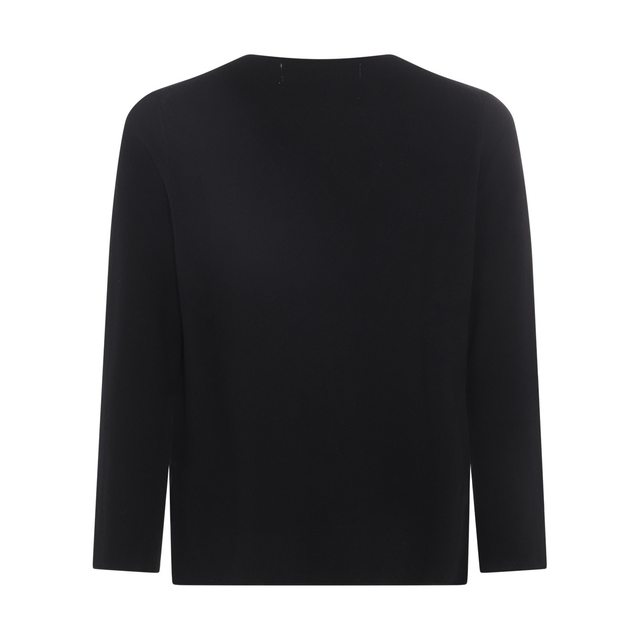 black wool sweatshirt - 2