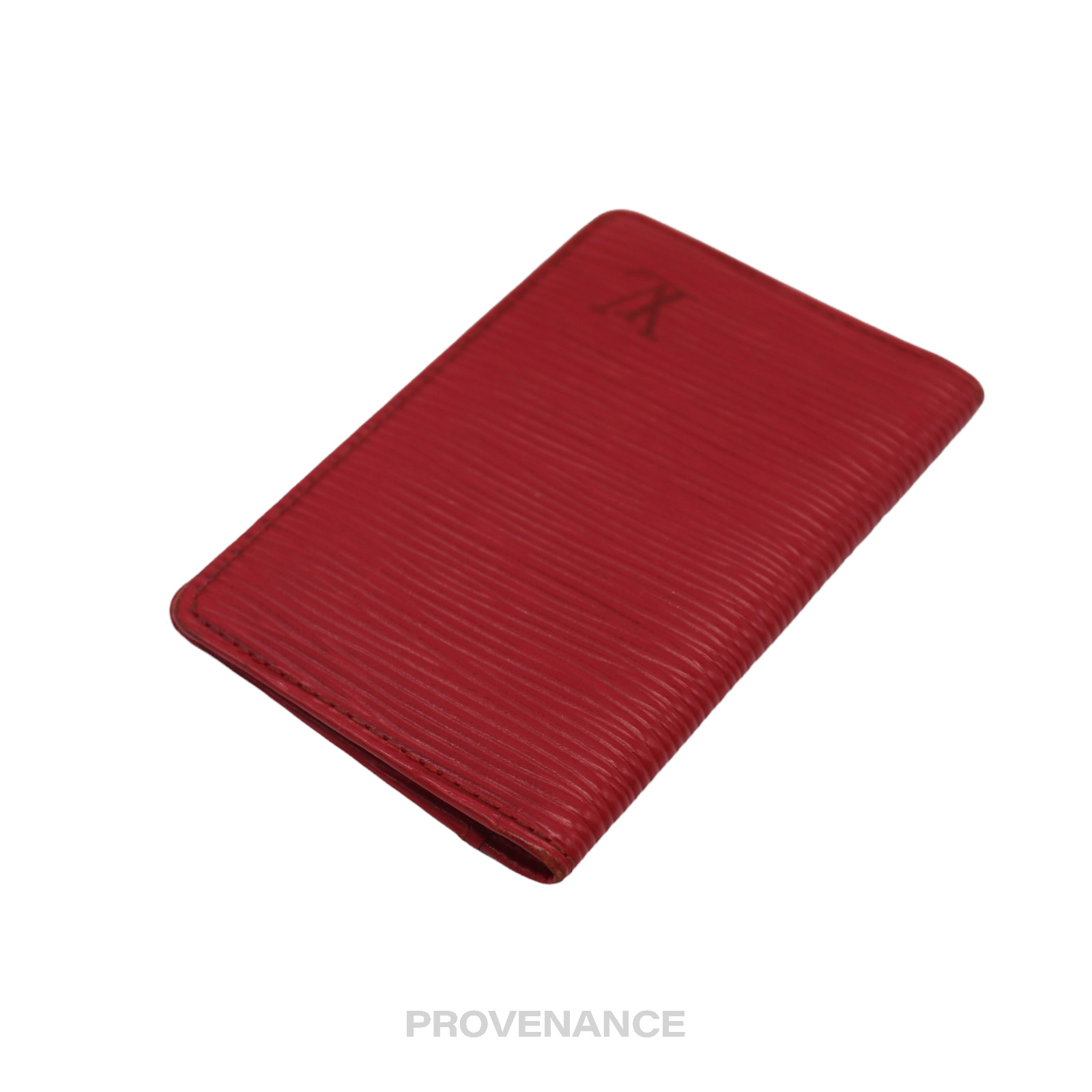 Louis Vuitton Pocket Organizer Wallet - Red Epi Leather - 5