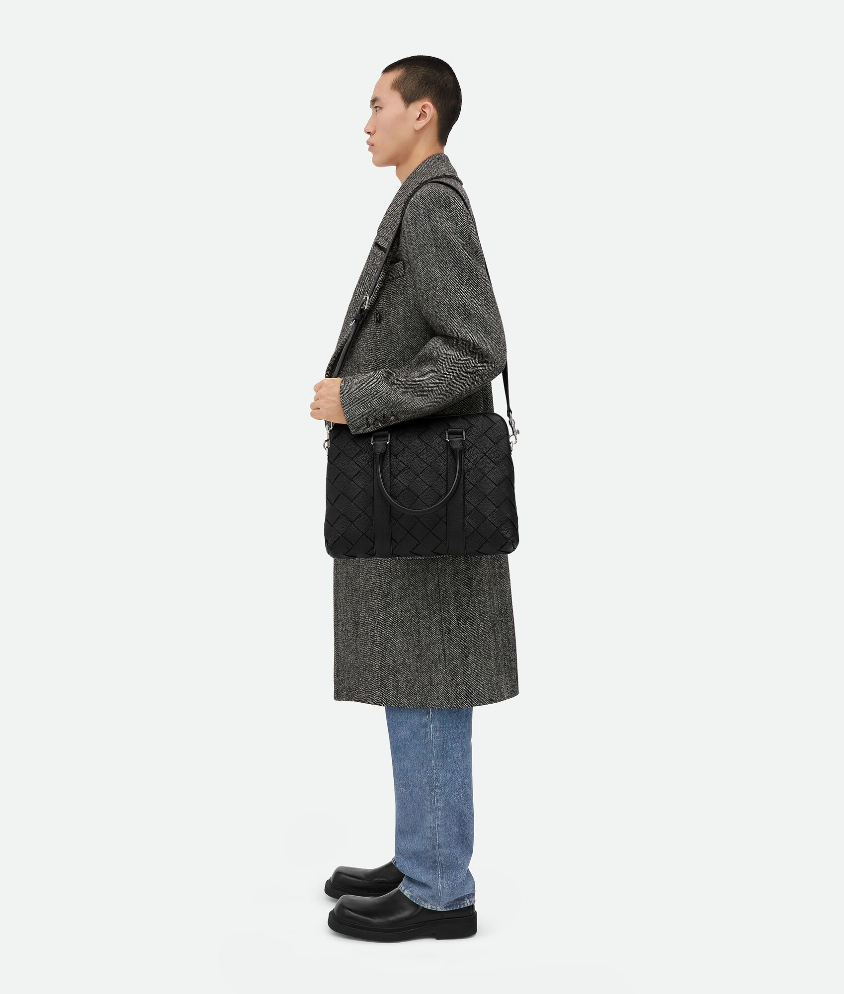 Slim Intrecciato Briefcase - 5