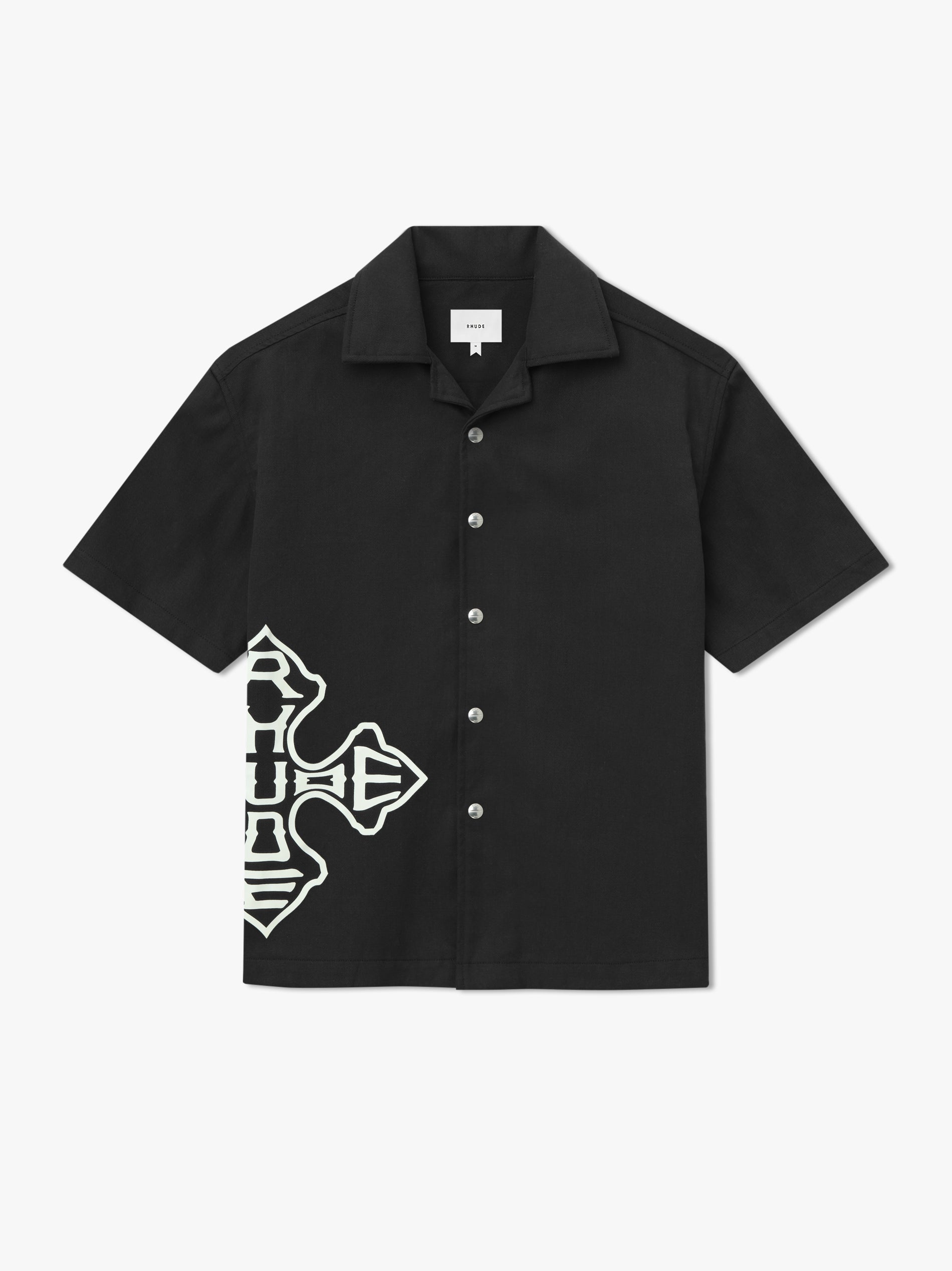 CROSS LOGO SNAP SHIRT - 1