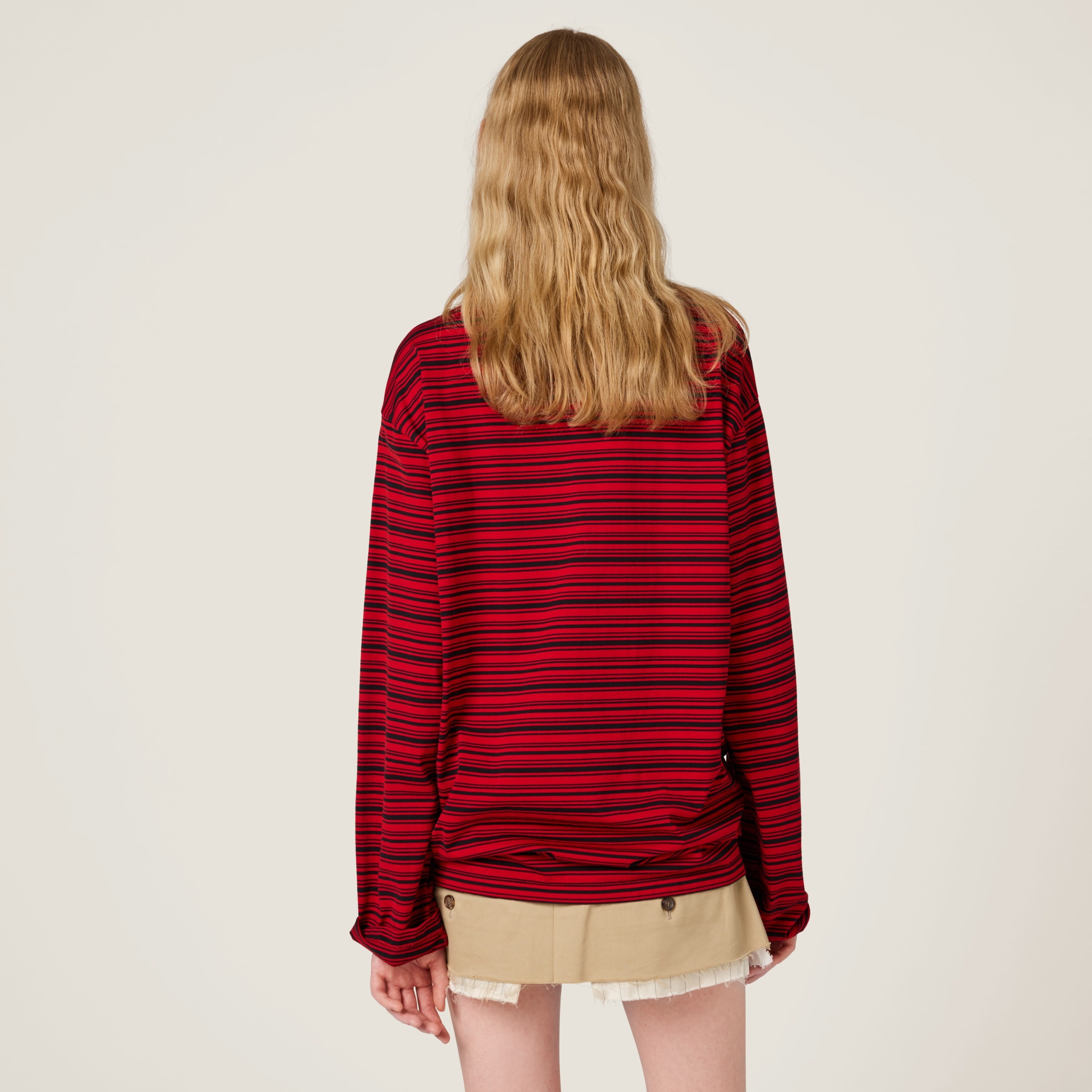 Long-sleeved cotton jersey T-shirt - 3