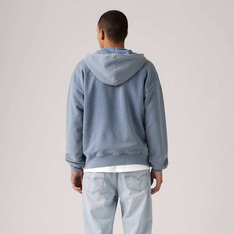 GRUNGE WASH ARCATA LINED FULL ZIP SWEATSHIRT 4