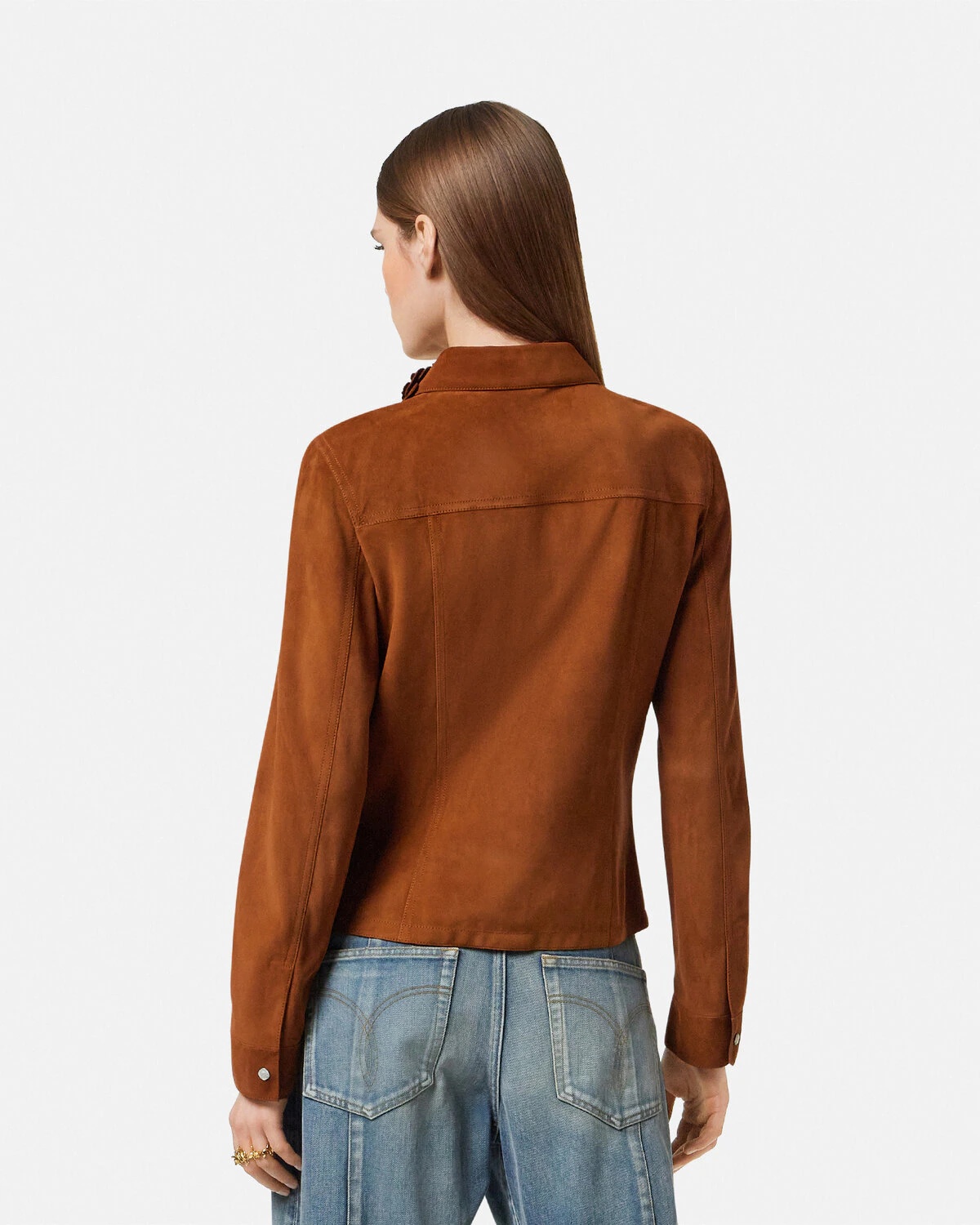 Floral Suede Jacket - 5