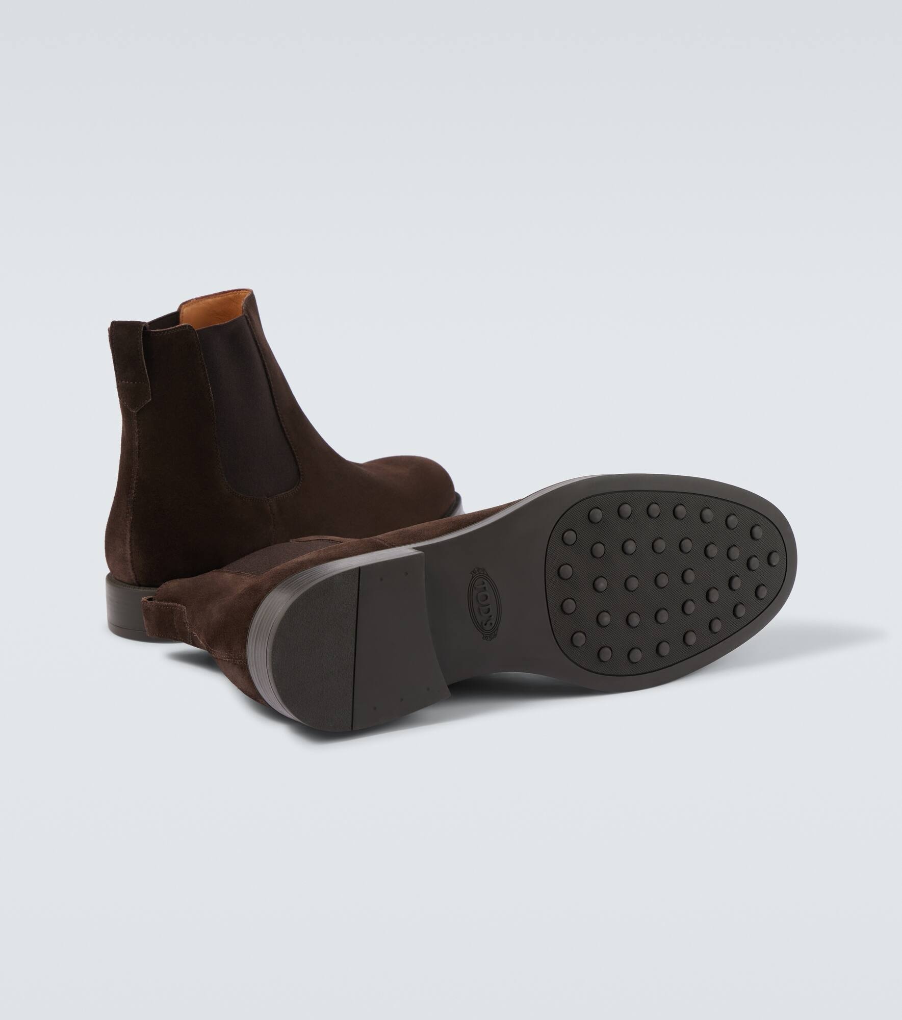 Suede Chelsea boots - 7