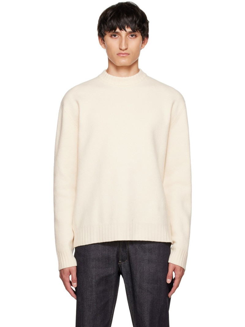 Beige Wool Sweater 1