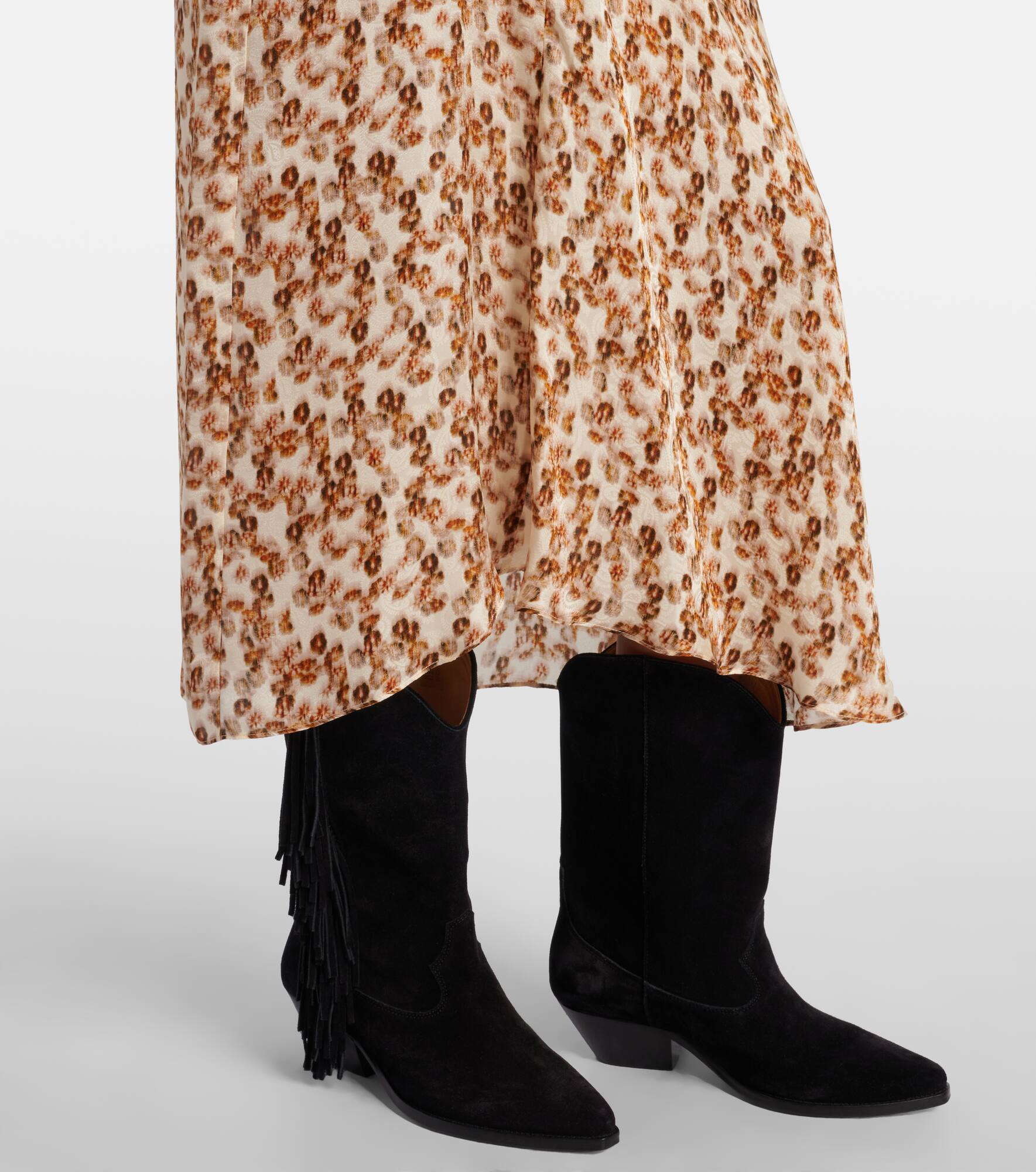 Lisanne printed midi skirt - 5