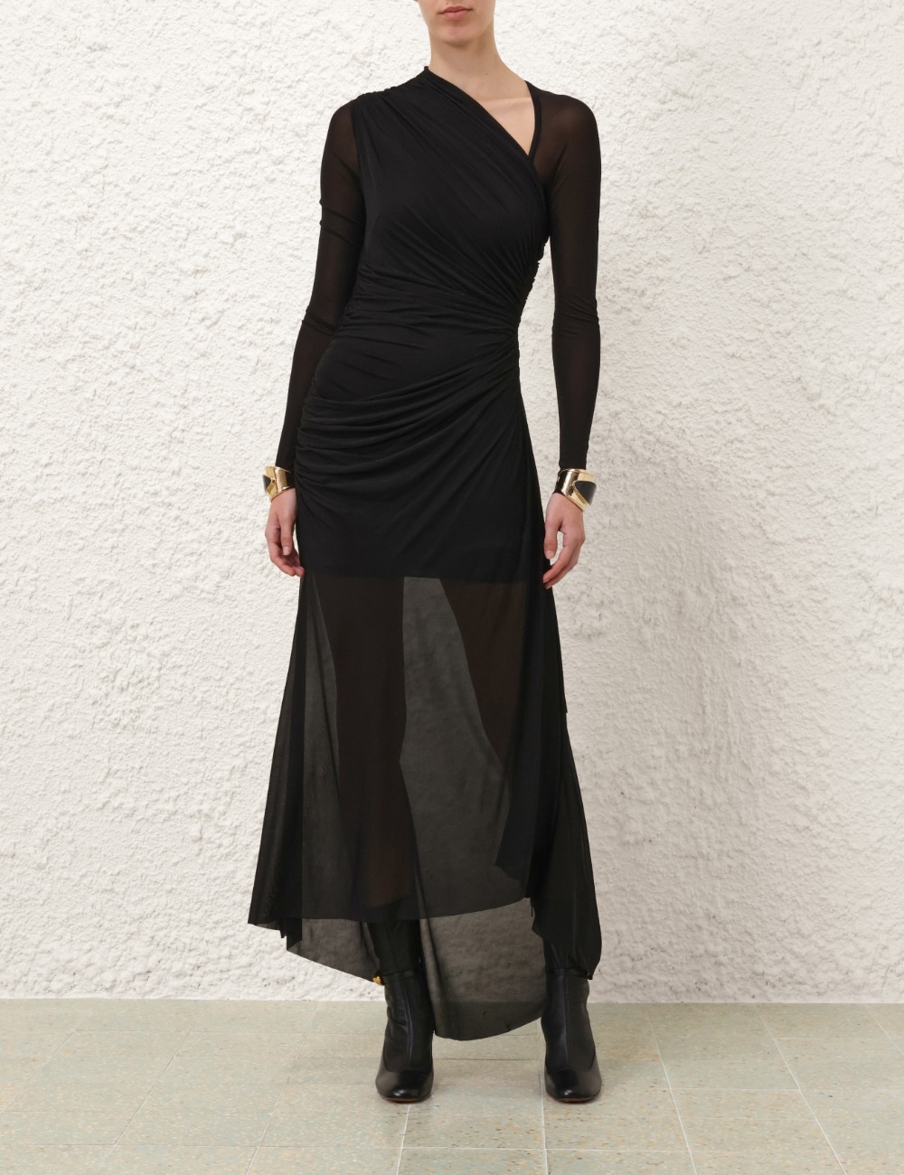 ILLUSTRATION GATHERED DRESS - 2