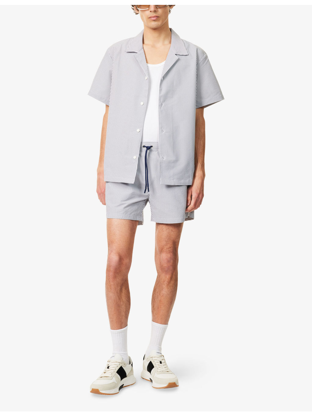 Velvetfish Camp-Collar Woven Shirt - 2