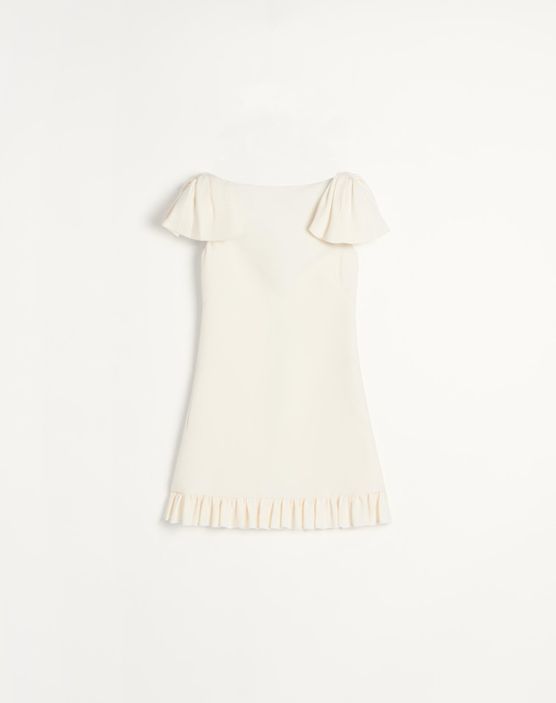 CREPE COUTURE SHORT DRESS - 1