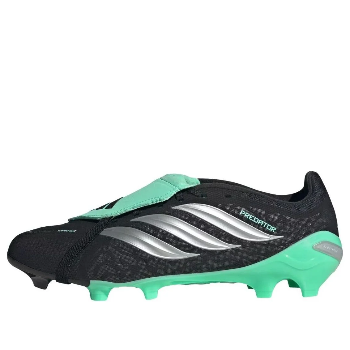 adidas Predator League Fold-Over Tongue FG 'Black Pulse Mint' JP6273 - 1