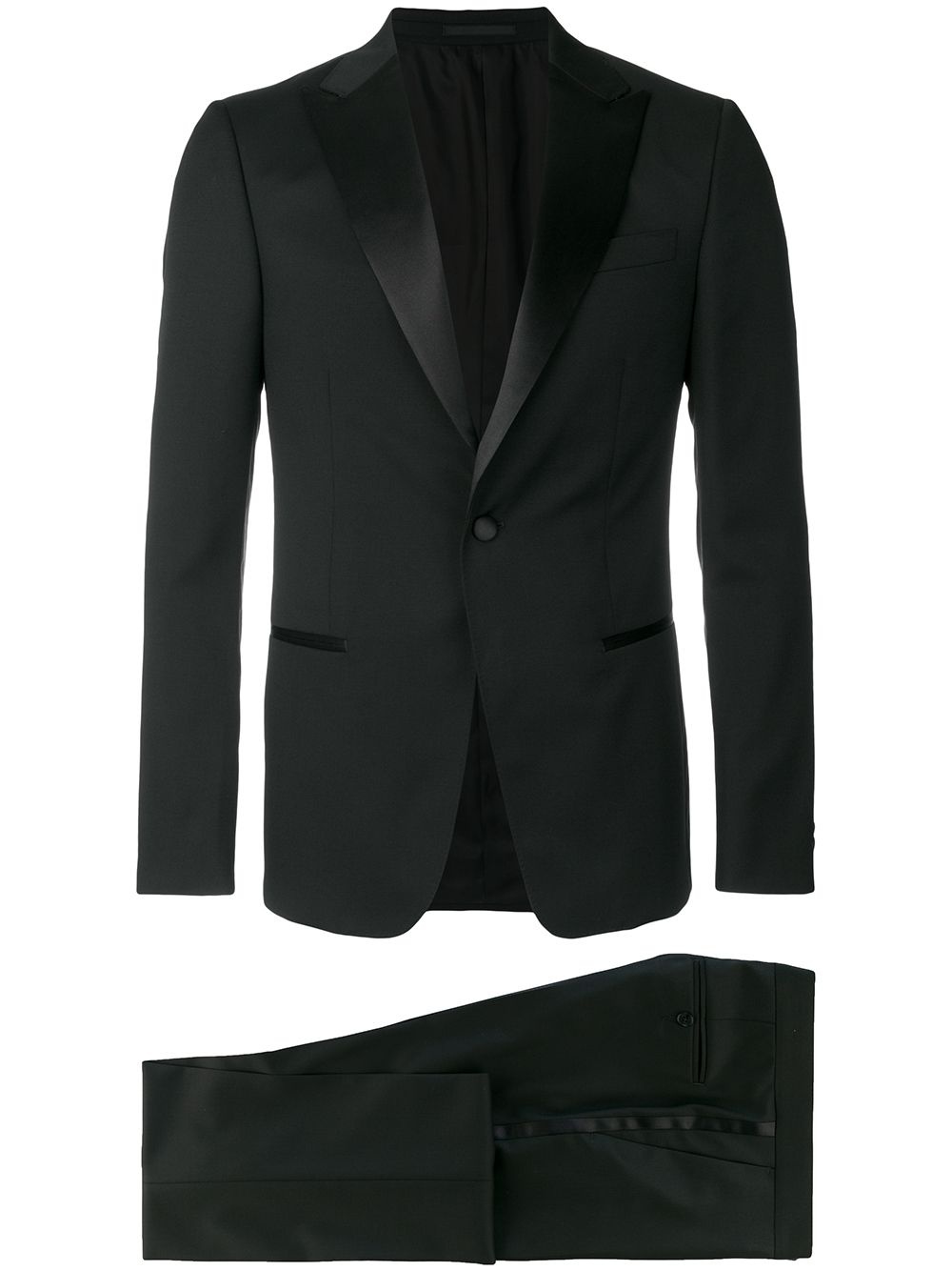 shawl lapel tuxedo - 1