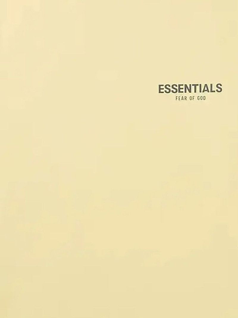 ESSENTIALS logo sweatshirt outlook