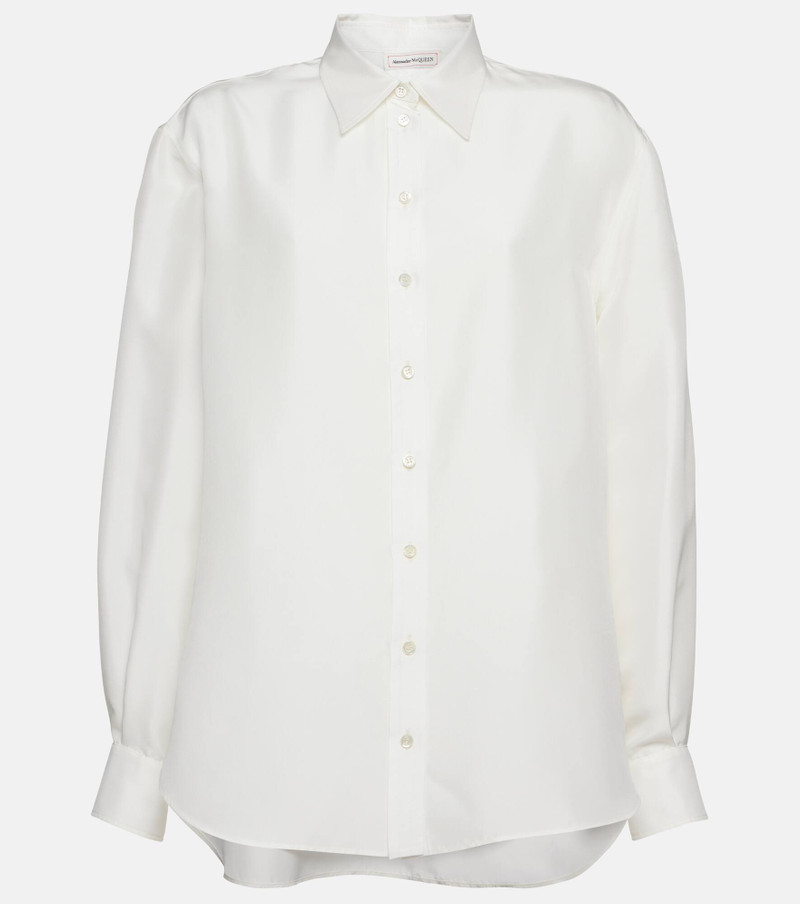 Oversized cotton shirt - 1