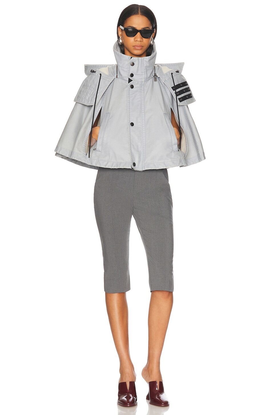 Button Up Cape - 5