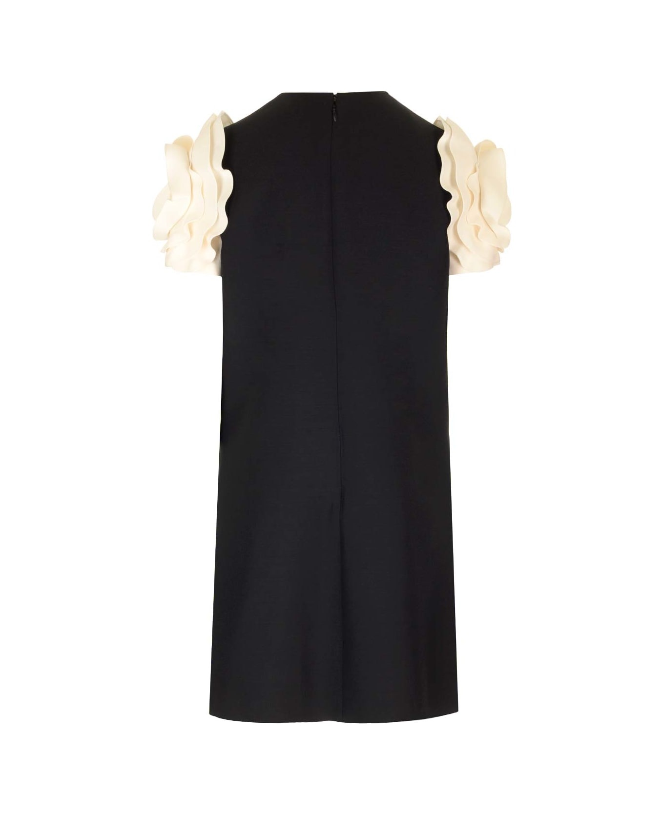 Crepe Couture Sheath Dress - 2