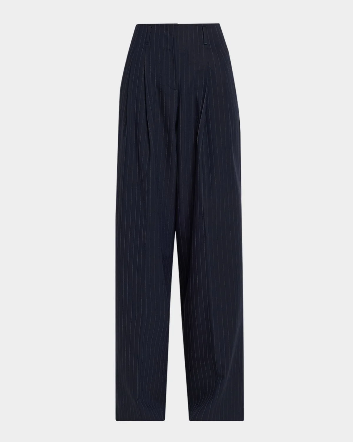 Journey Pinstripe Wool Pants - 1