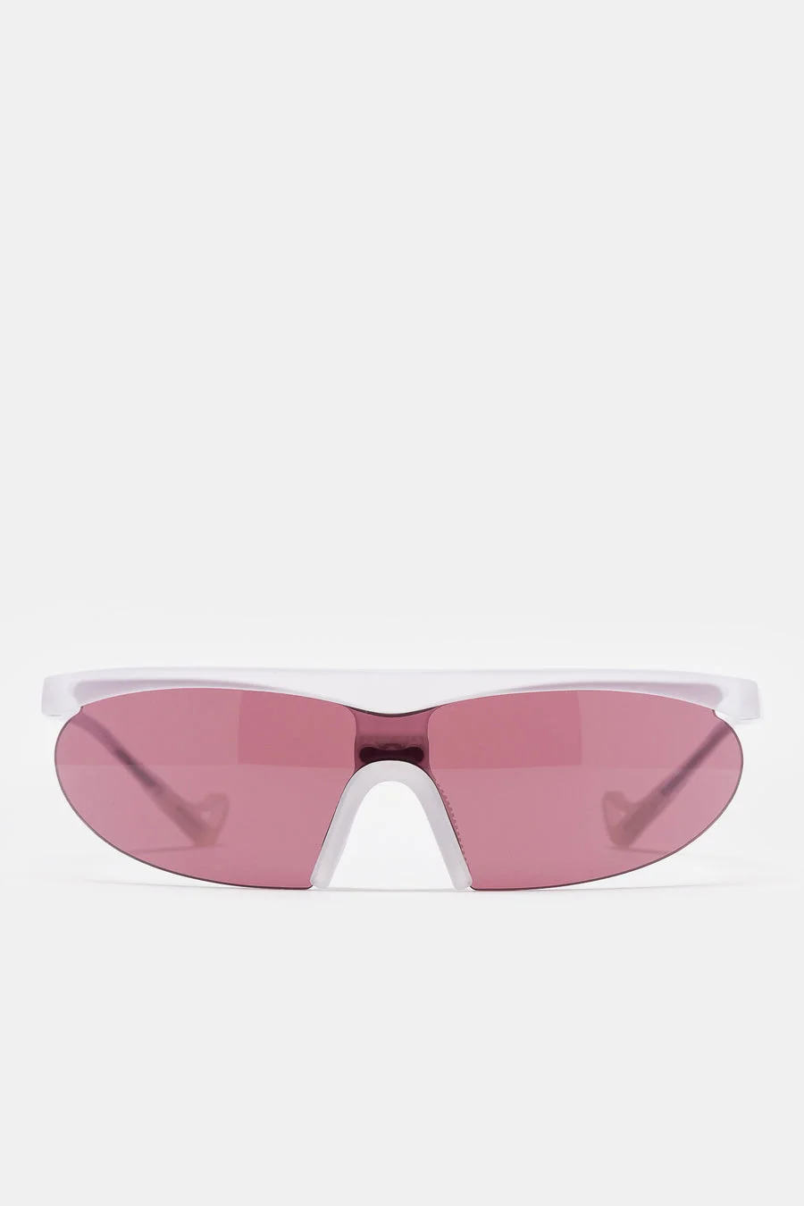 Koharu Eclipse Sunglasses in Clear/D+ Black Rose - 1