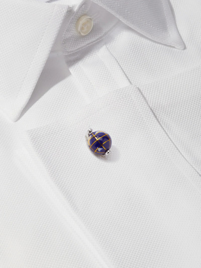 Paul Smith Spinning-globe metal and resin cufflinks outlook