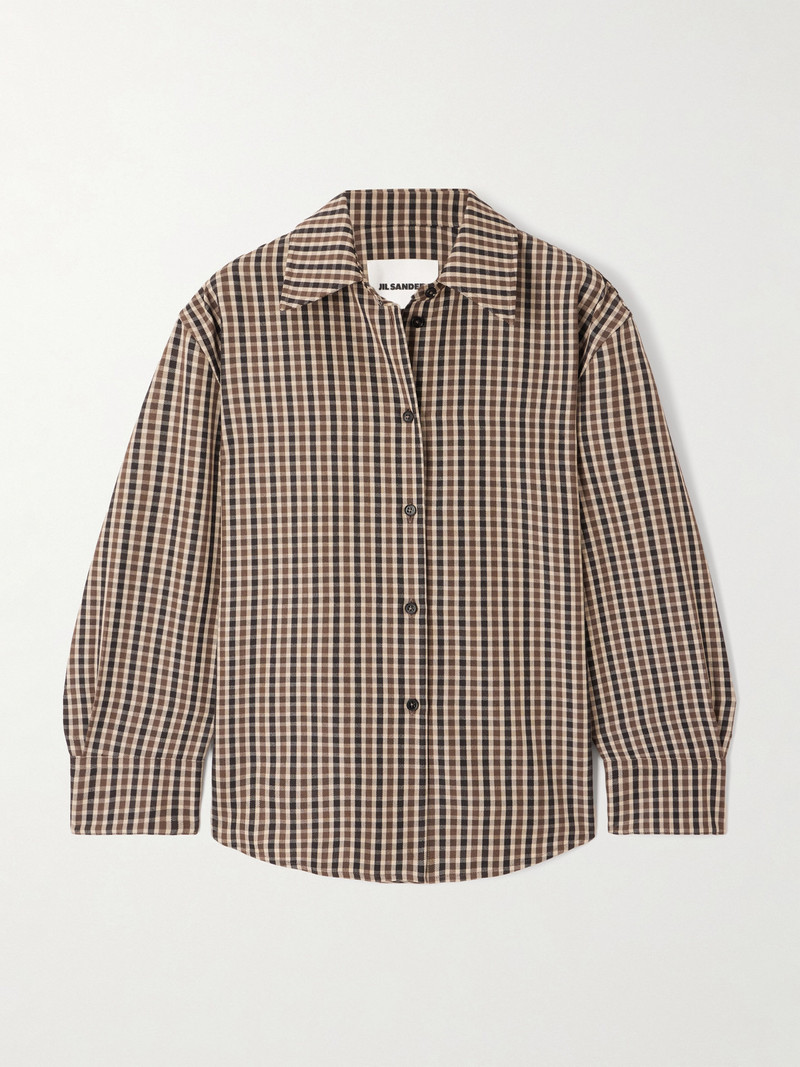 Checked Wool Shirt 1
