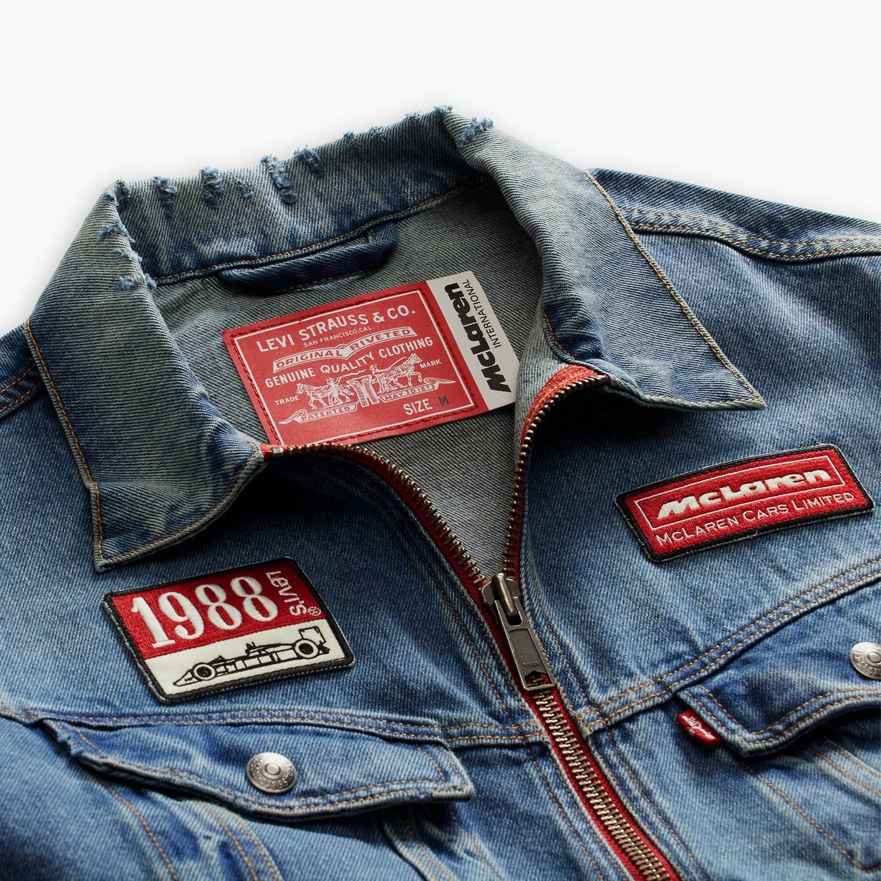 LEVI'S® X MCLAREN RACING HERITAGE TRUCKER JACKET - 9