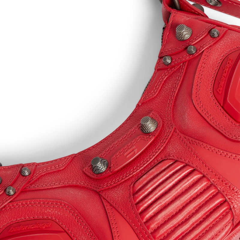 Women's Le Cagole Xs Shoulder Bag  in Red 5