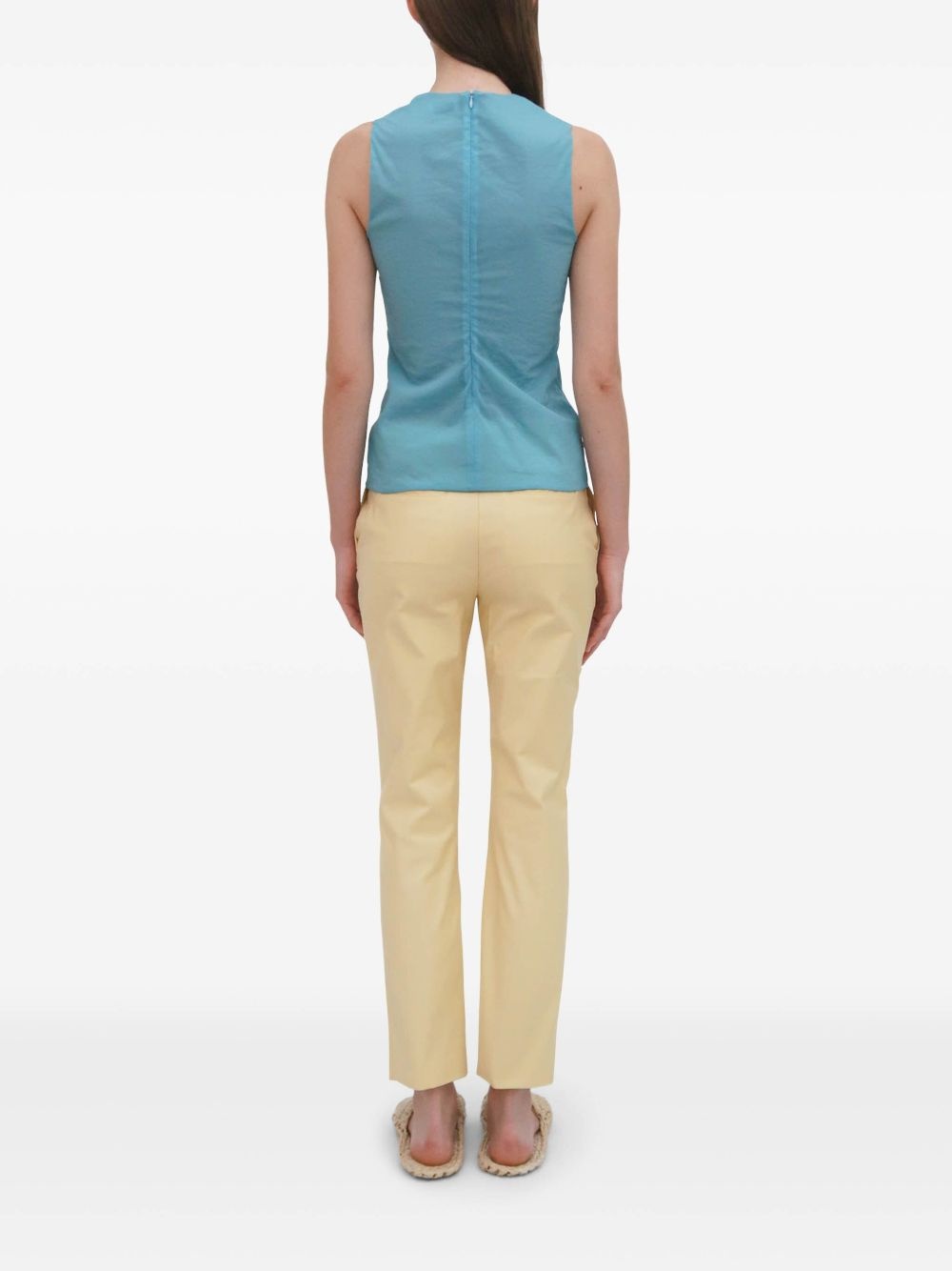 cropped skinny trousers - 5