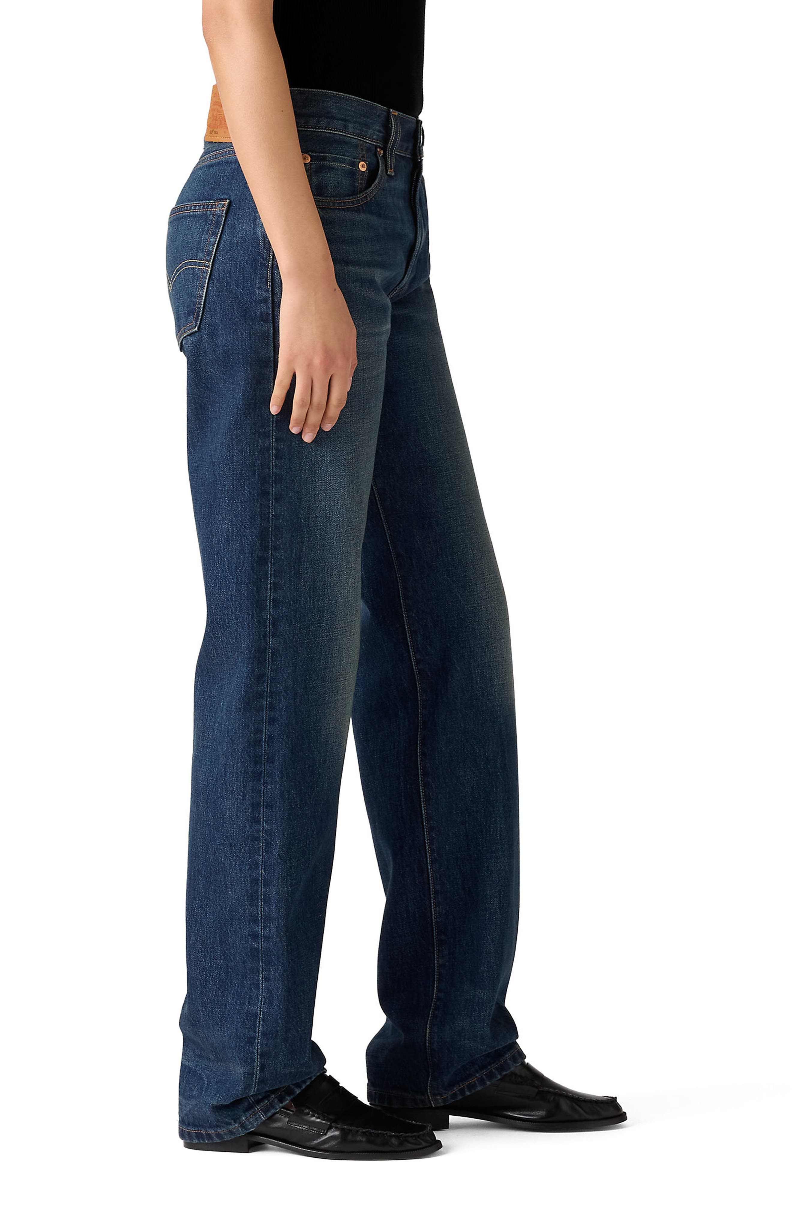 levi's 501® '90s Straight Leg Jeans in Educate In Arts Selvedge at Nordstrom - 3