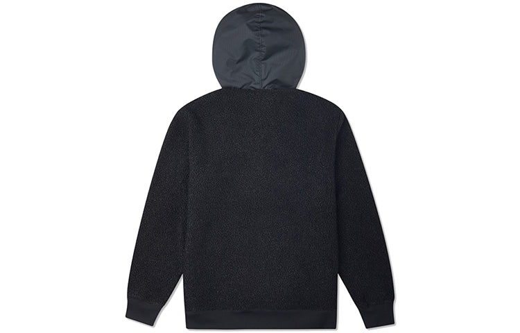 Converse Mountain Club Sherpa Pullover Hoodie 'Black' 10020318-A01 - 2