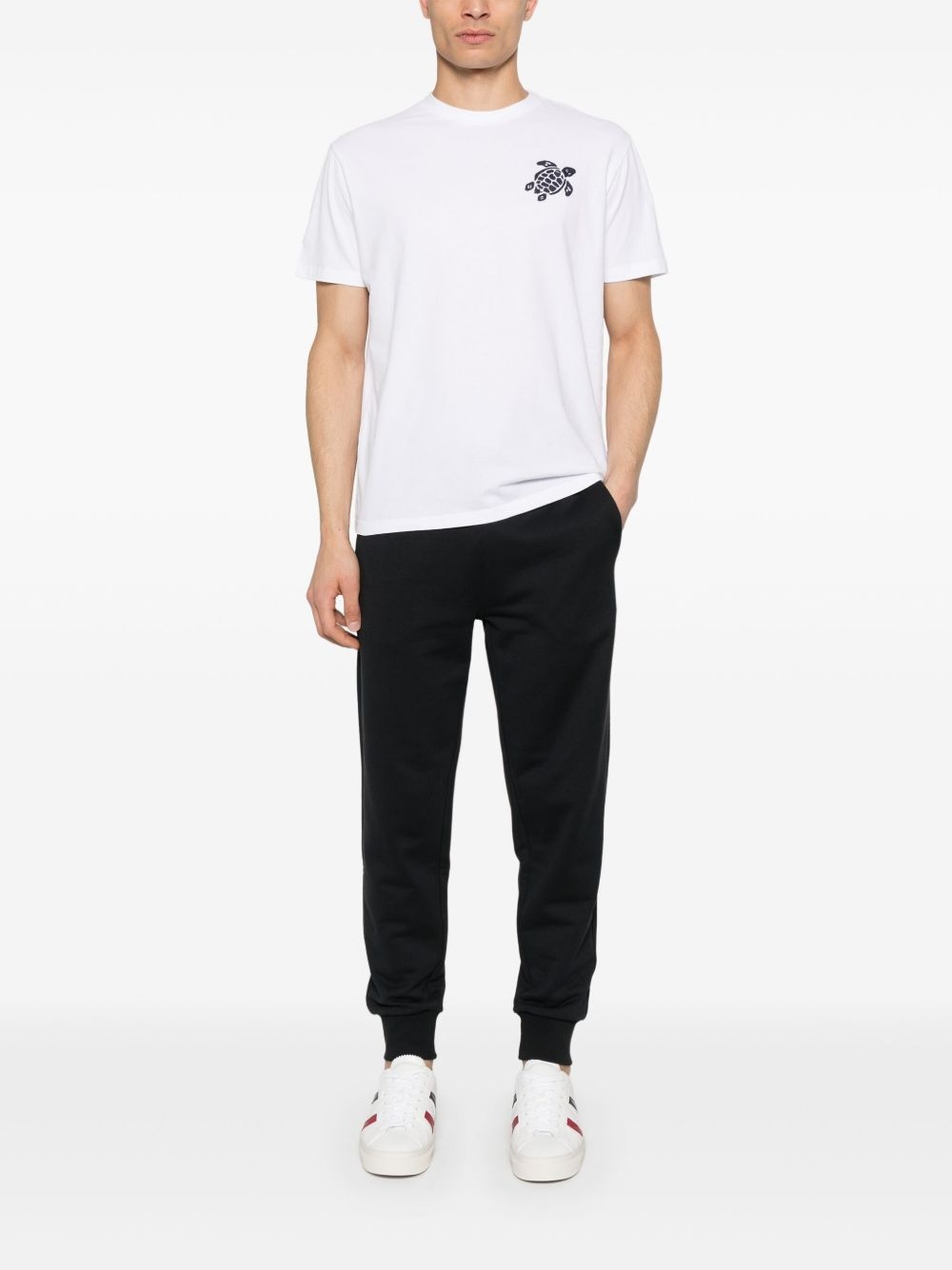 logo-embroidered T-shirt - 2