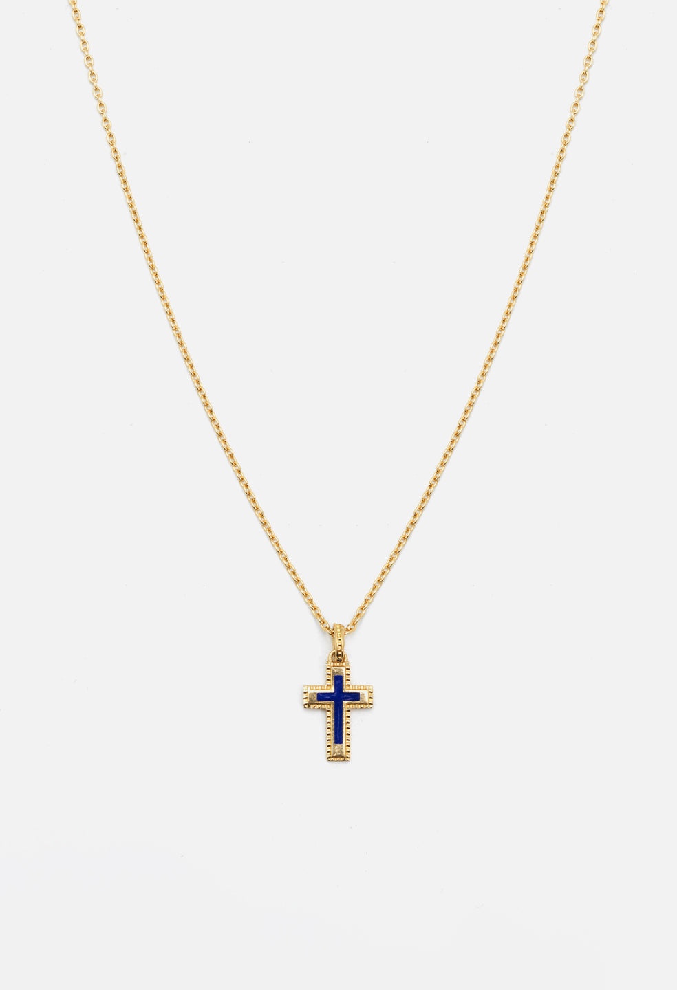 JOHN ELLIOTT X M.A.R.S CROSS PENDANT NECKLACE - 1