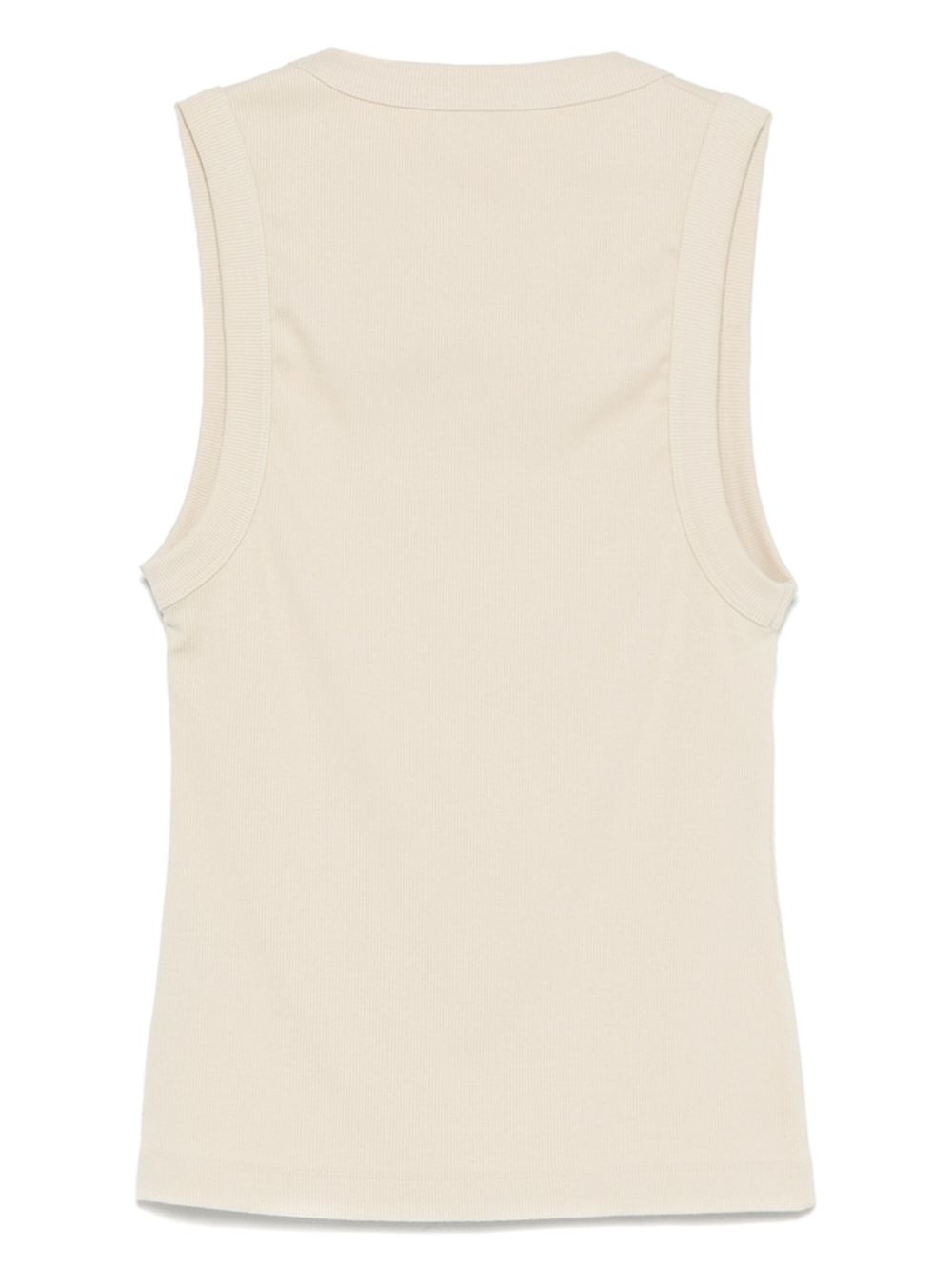 scoop-neck tank top - 2