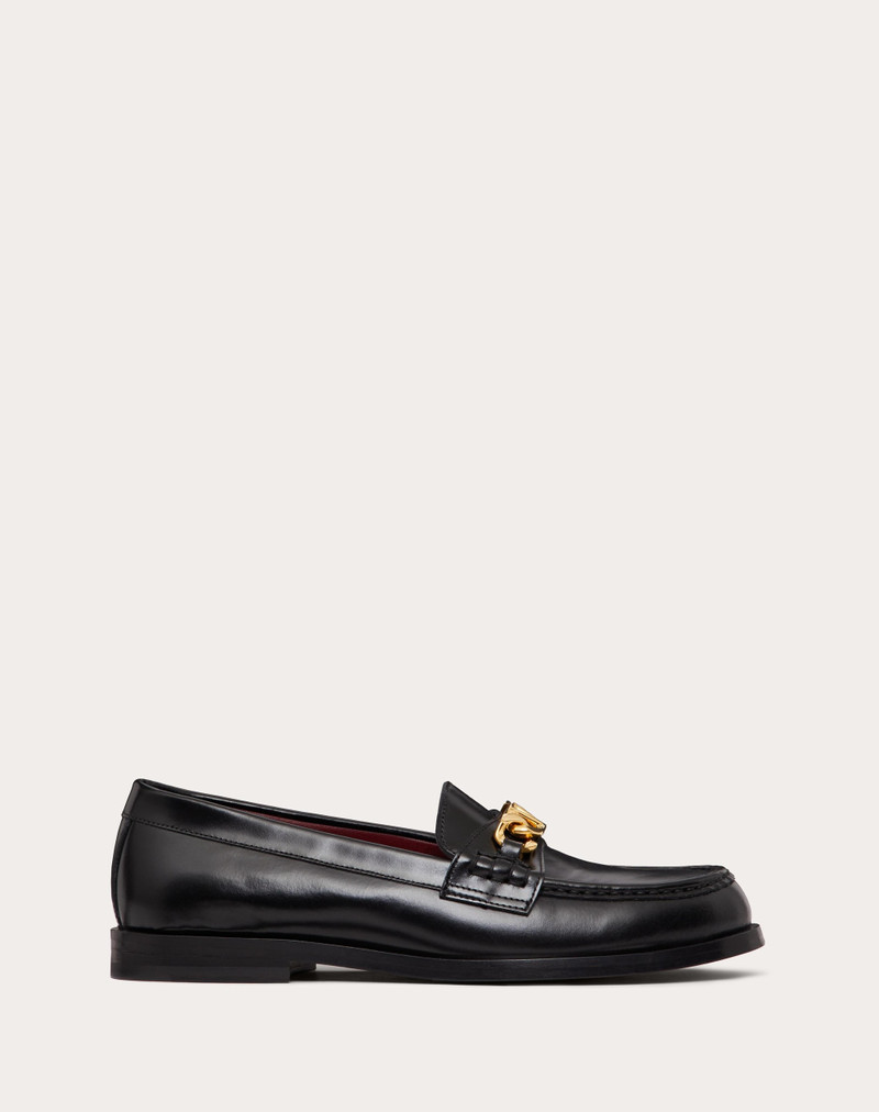 VLOGO CHAIN CALFSKIN LOAFER 1