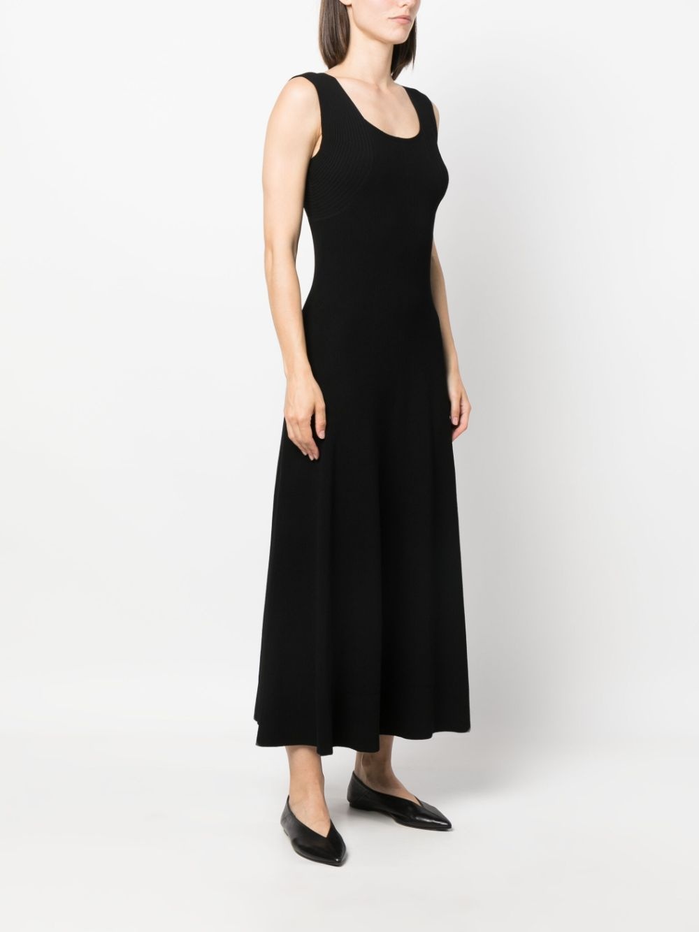 scoop-neck maxi dress - 3