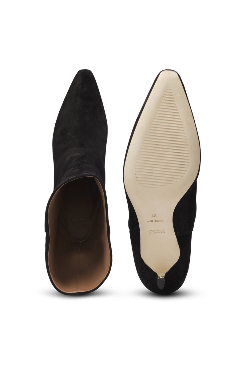 SUEDE BOOTS WITH DOUBLE B MONOGRAM 5