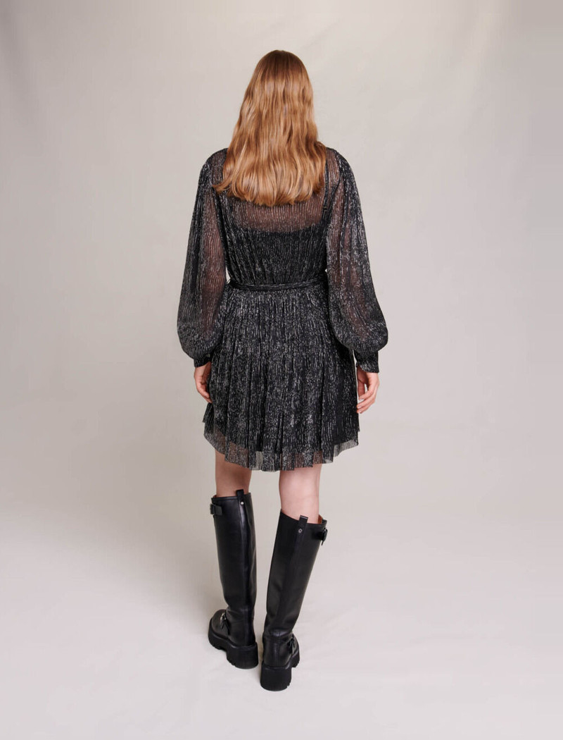 Short metallic dress 4