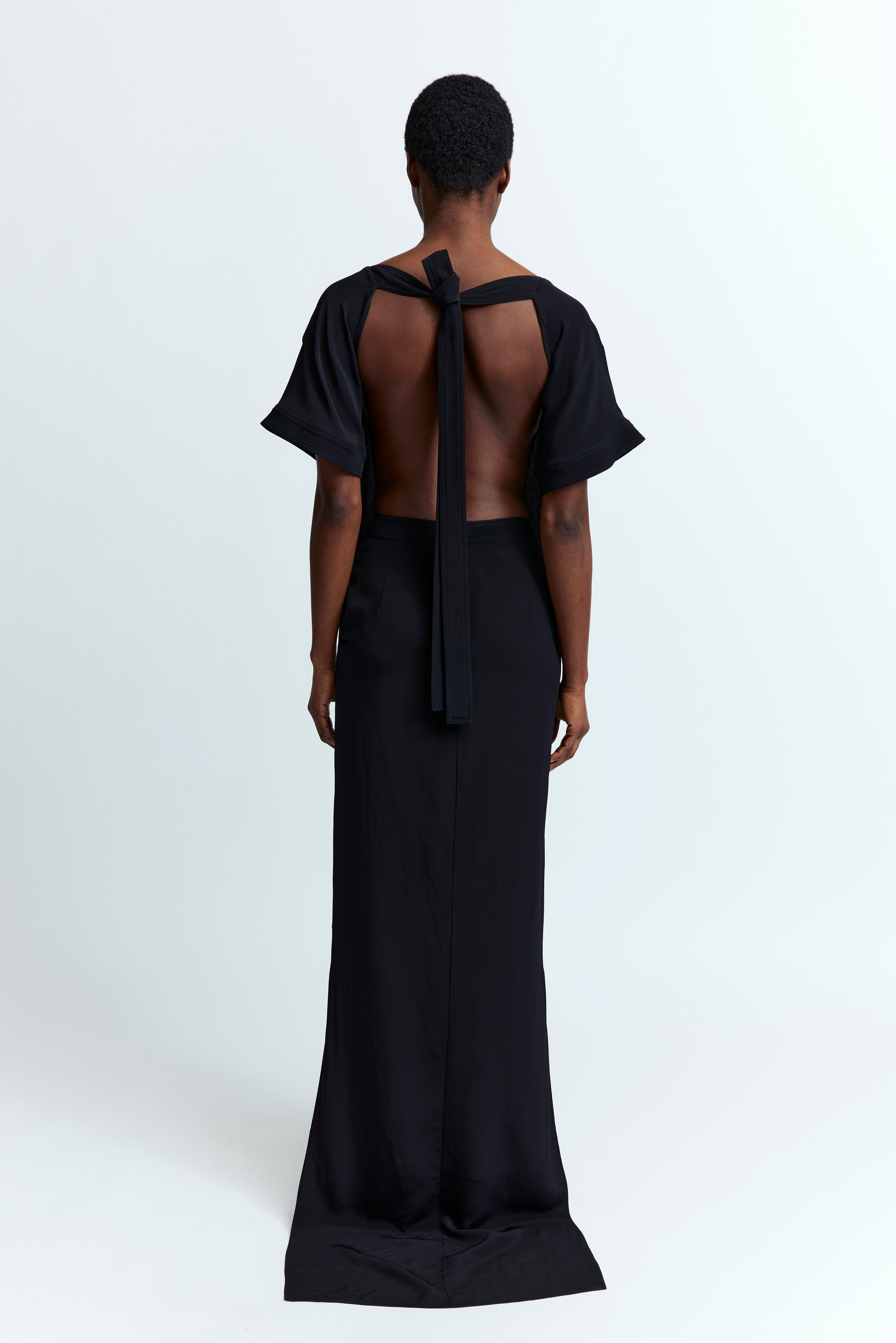 CLELIA GOWN IN CREPE - 7