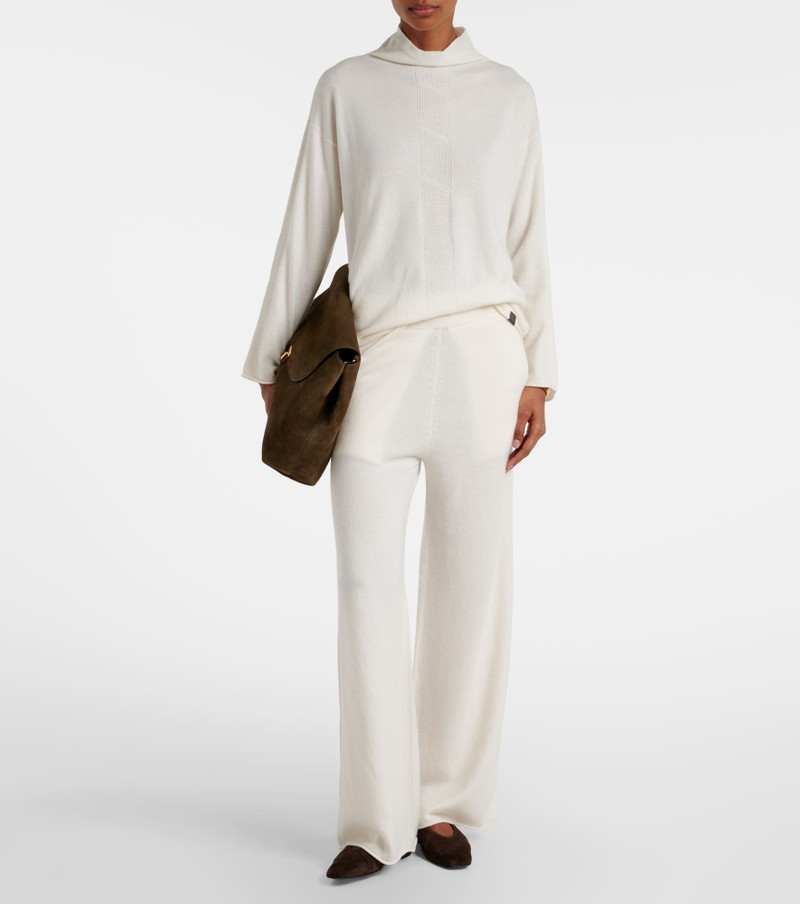 Max Mara Mxppiega cashmere wide-leg pants outlook
