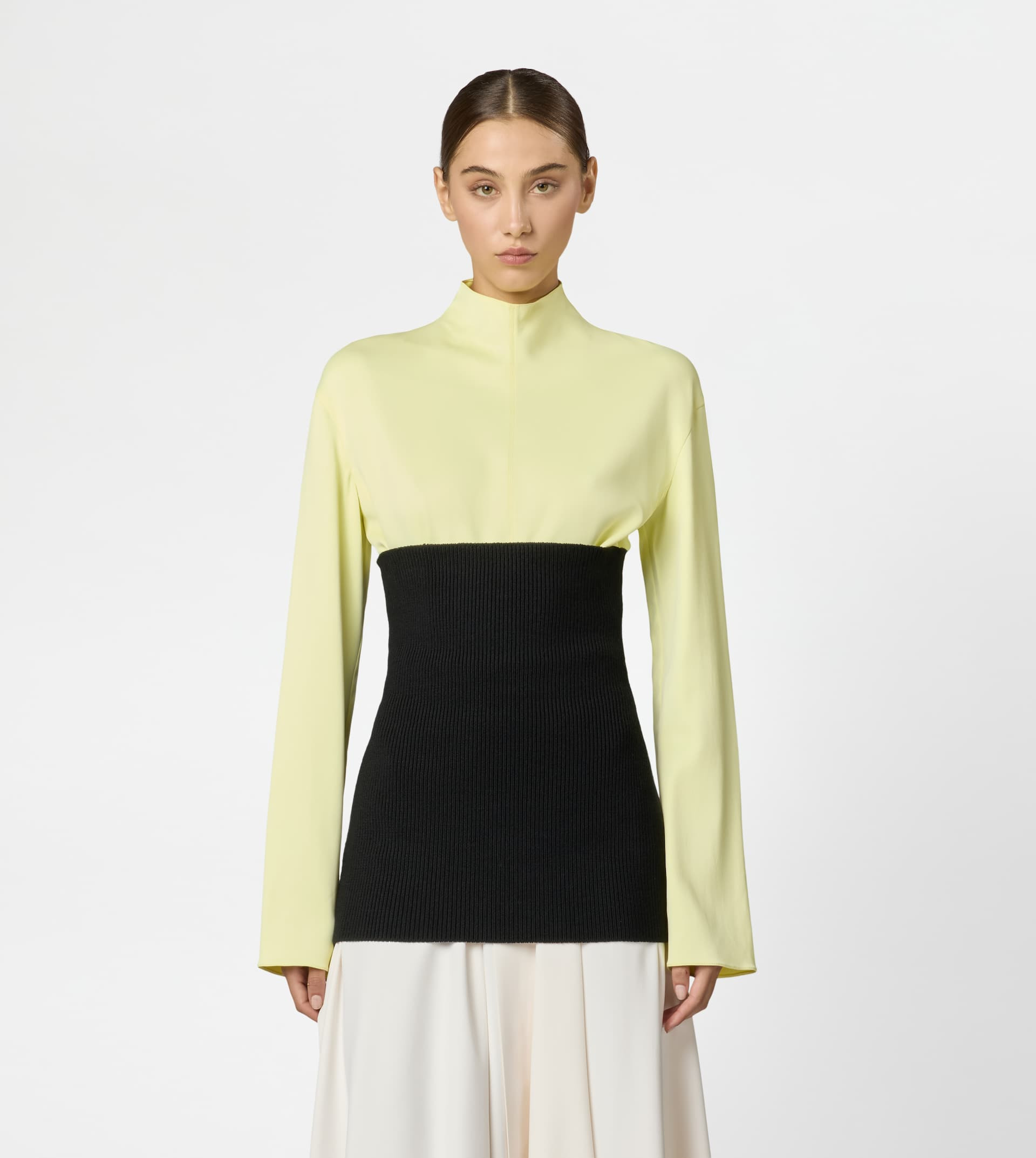 TOP IN WOOL - BLACK - 3