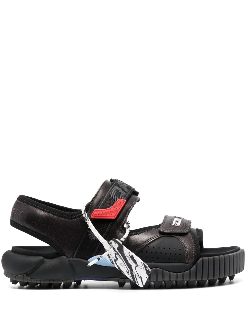 Odsy logo strap sandals - 1