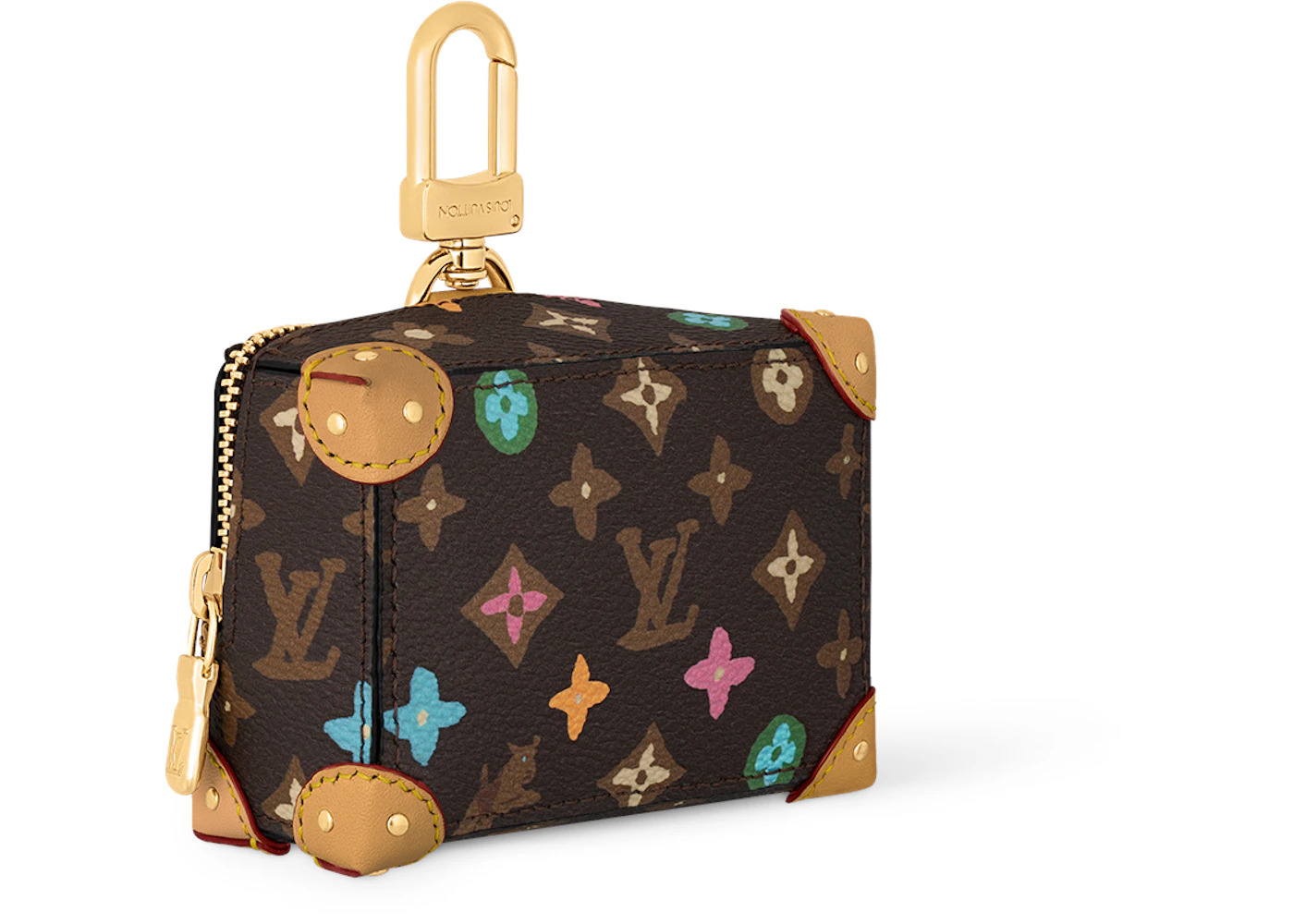 Louis Vuitton by Tyler, the Creator Monogram Craggy Trunk Key Holder and Bag Charm Chocolate Craggy  - 2