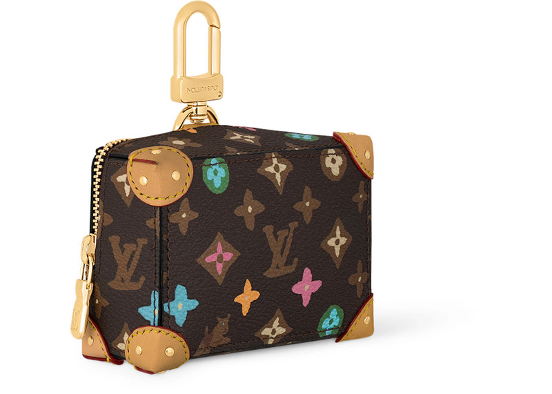 Louis Vuitton Louis Vuitton by Tyler, the Creator Monogram Craggy Trunk Key Holder and Bag Charm Chocolate Craggy  outlook