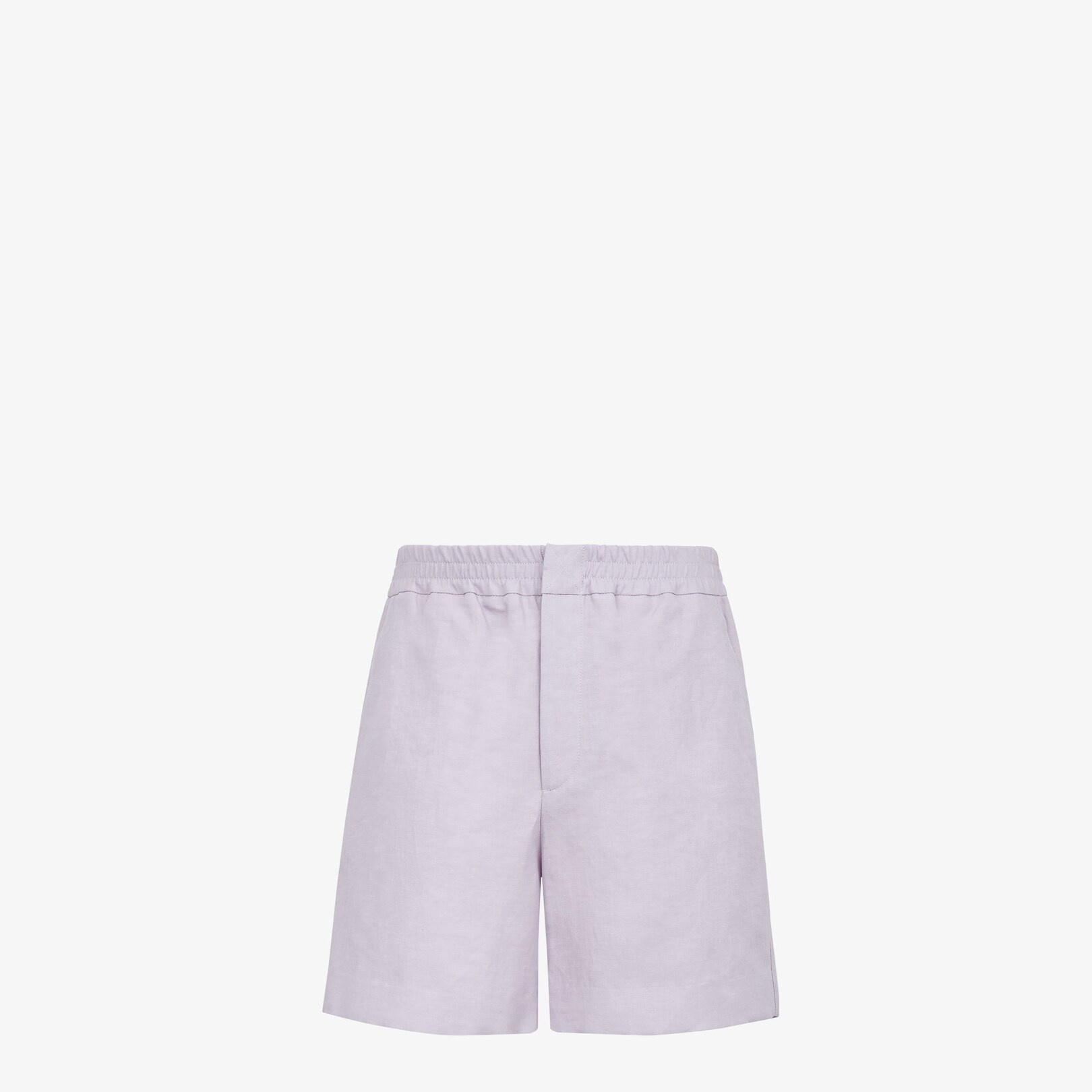 Lilac linen trousers - 1
