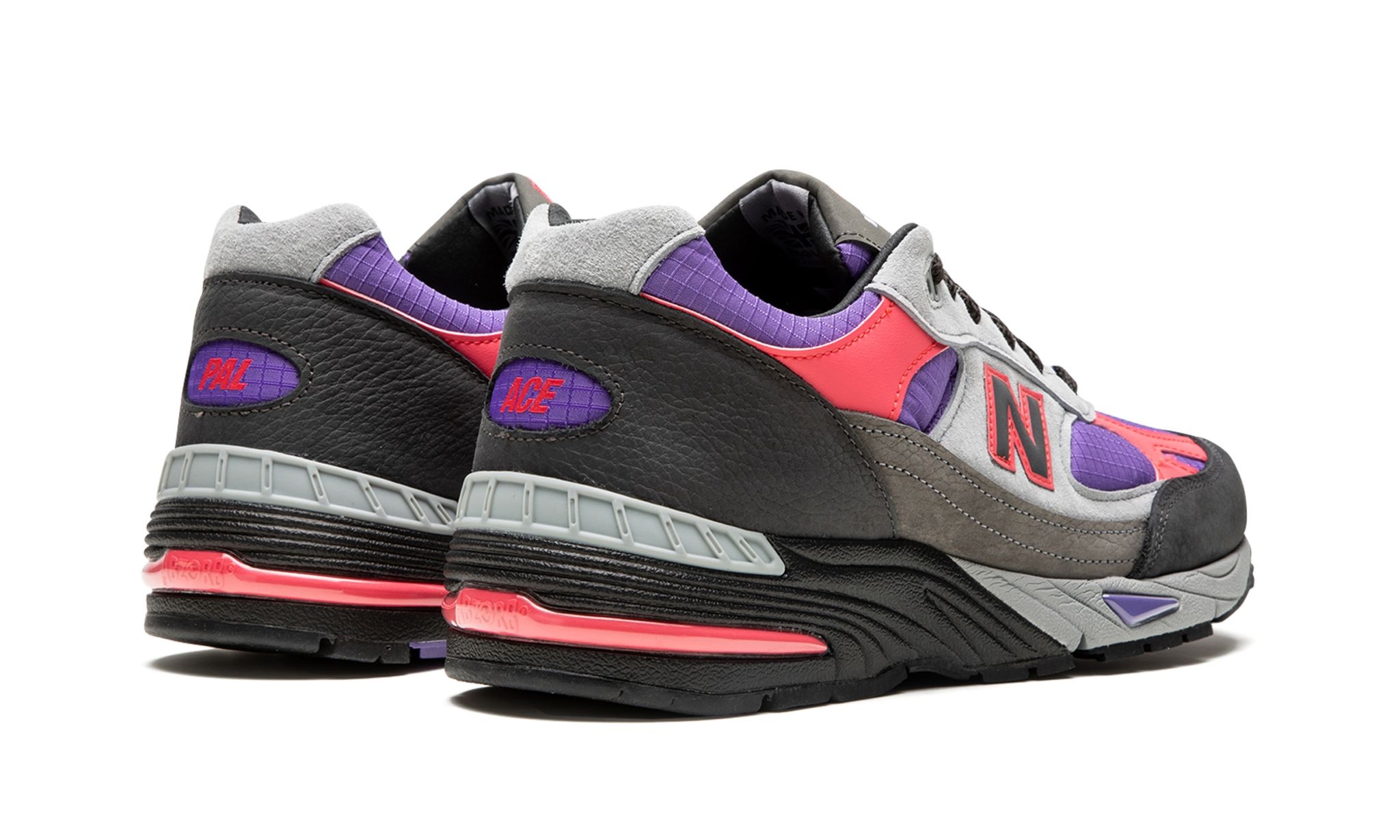 Palace × New Balance 991 Black Purple Palace × New Balance 991 Black Ultra VioletPurple M991PLE