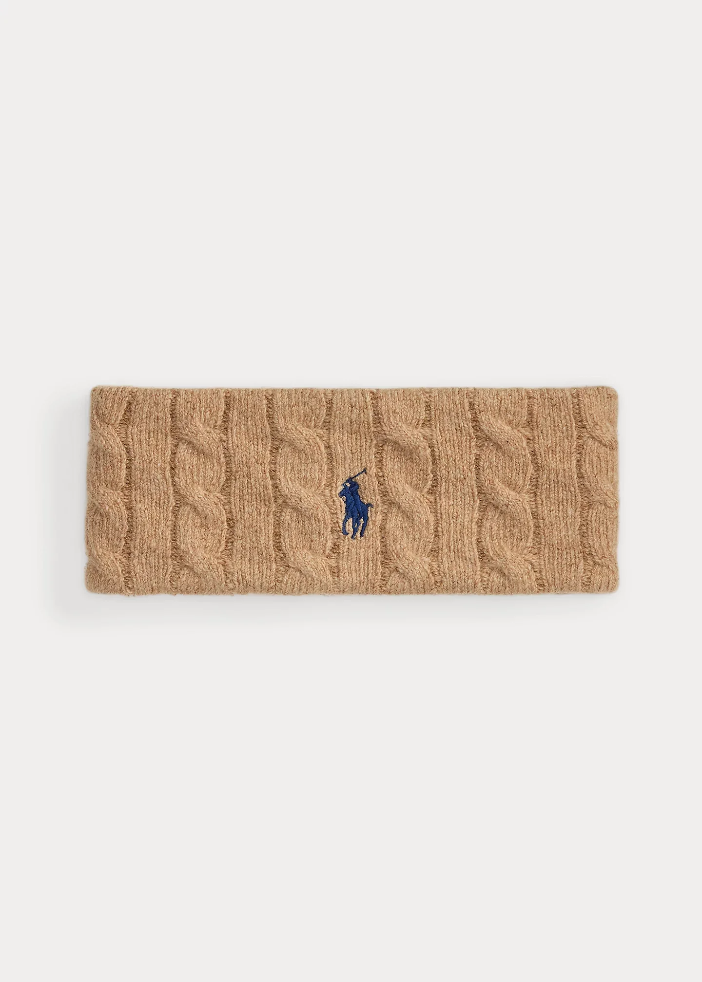 Cable-Knit Wool-Cashmere Headband - 1