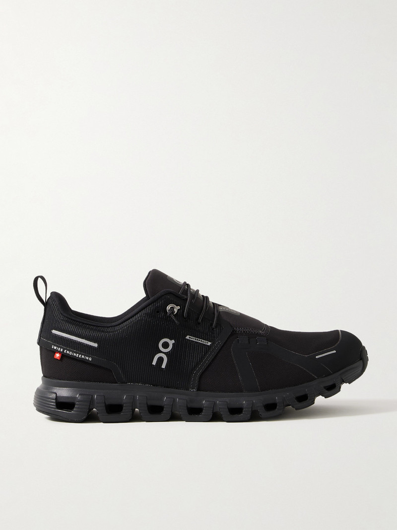 Cloud 6 WP Rubber-Trimmed Stretch-Knit Slip-On Sneakers 1