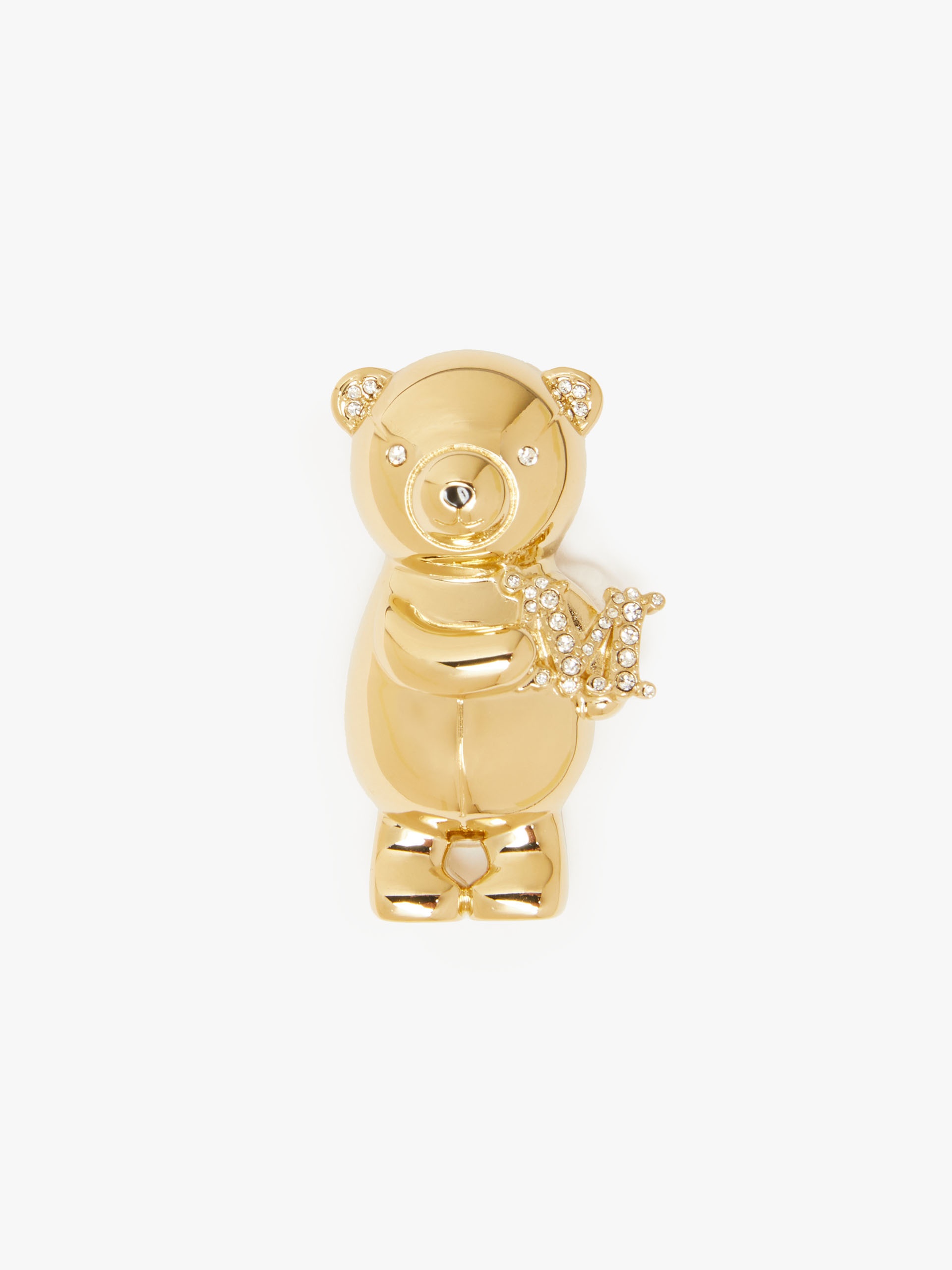 TEDDYBROOCH Metal teddy bear brooch - 1