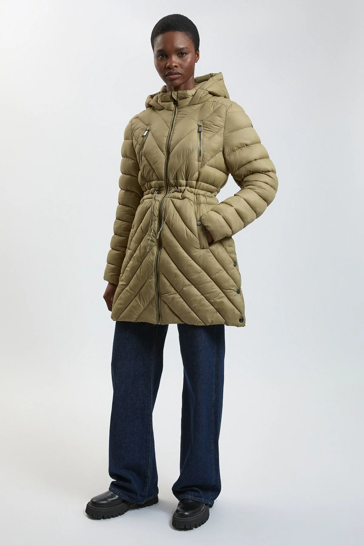 Lightweight Packable Coat - 1